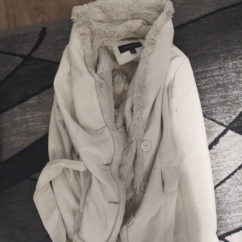 Suede coat